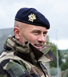 Colonel Bernard Tourneur, chef de corps et Directeur de la Formation Humaine et Militaire à l’X