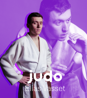 Série Sports à l'X - Elias Vasset X21, section judo