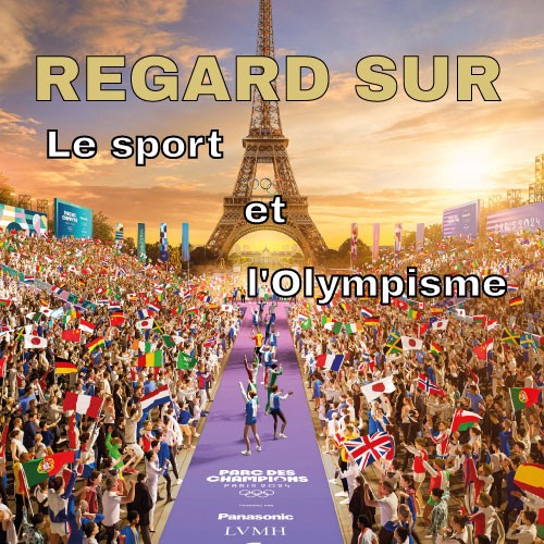 Vignette: JO 2024 à Paris, devant la tour Eiffel