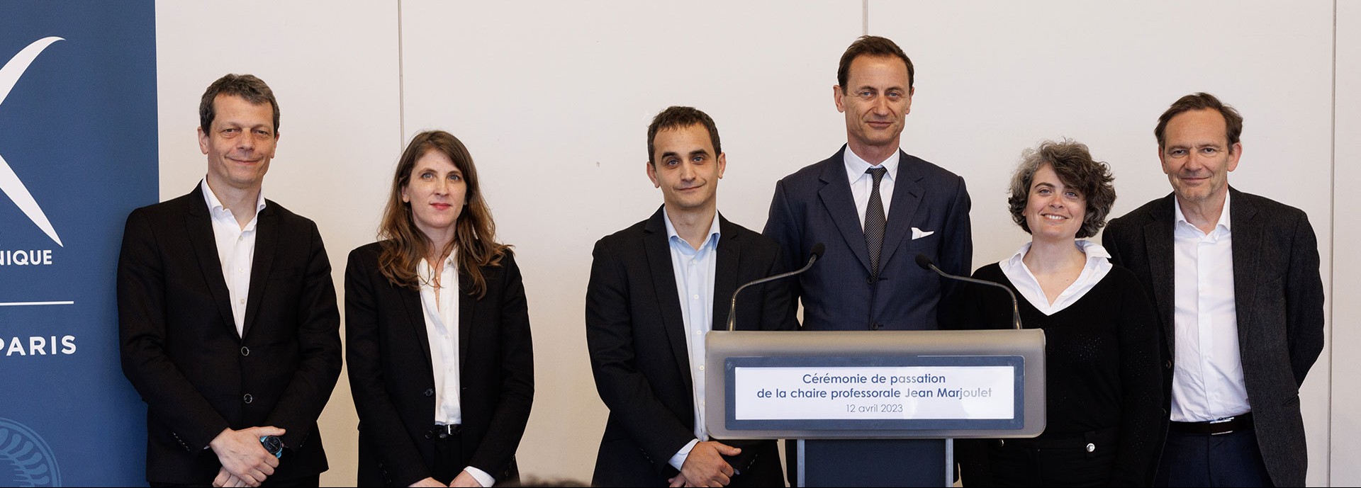 Benoît Schmutz, nouveau titulaire de la chaire professorale Jean Marjoulet de l’École polytechnique