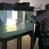 La Fondation Daniel et Nina Carasso en visite au laboratoire d'Hydrodynamique de l'X