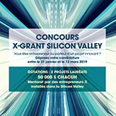 Prix X-Grant Silicon Valley : les candidatures sont ouvertes