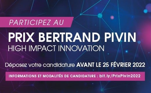 Prix Bertrand Pivin 2022 : les candidatures sont ouvertes