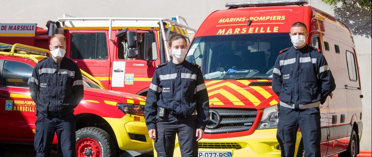 Anne Charpentier (X 2016), engagée au sein du Bataillon de Marins-Pompiers de Marseille