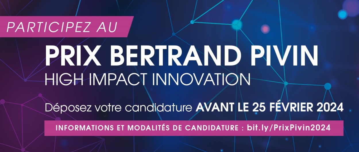 Prix Bertrand Pivin 2024 : les candidatures sont ouvertes