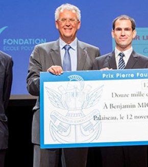 Benjamin Michel (X 2003) lauréat 2014 du Prix Pierre Faurre