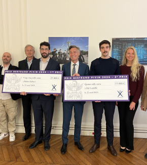 Robin Kuhner et Mel Landelle, lauréats du prix Bertrand Pivin 2025