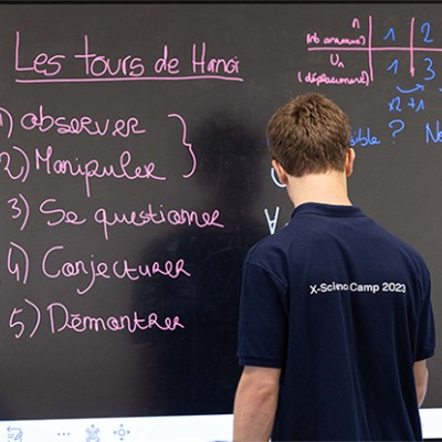 X-Science Camp : 40 lycéennes et lycéens en immersion à l’X