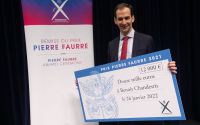 Benoît Chandesris (X 2009), Chief Technical Officer de SafeÆR (Safran), lauréat du prix Pierre Faurre 2021