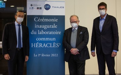 L’Institut Polytechnique de Paris, le CNRS et Thales créent le laboratoire commun HERACLES3 sur les lasers intenses