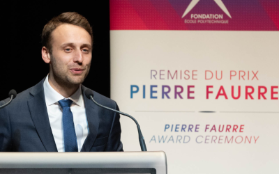 Alban Negret (X 2011), responsable du pôle Innovation du Groupe ADP, lauréat du prix Pierre Faurre 2023