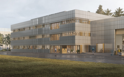 Nouveau bâtiment de recherche de l’École polytechnique