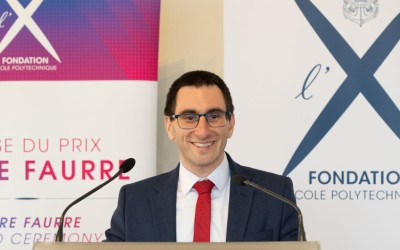 Loïc Frazza (X 2010),  Architecte systèmes avions chez Dassault Aviation,  lauréat du prix Pierre Faurre 2025