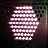 The first laser pixels