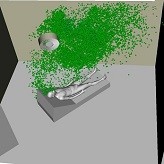 Modeling aerosol flows in hospital rooms