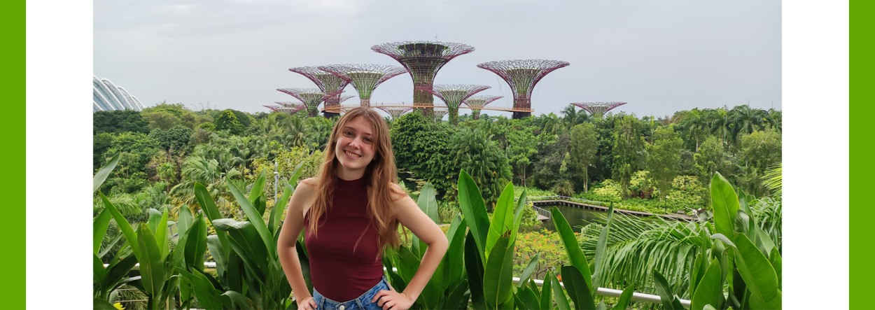 PORTRAIT - Mariam Gedenidze en semestre d'échange à université de technologie de Nanyang 