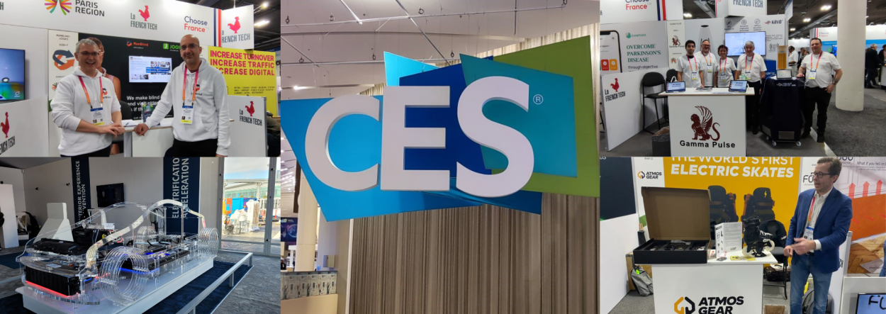 Three start-ups supported by École Polytechnique made the trip to the CES 2023