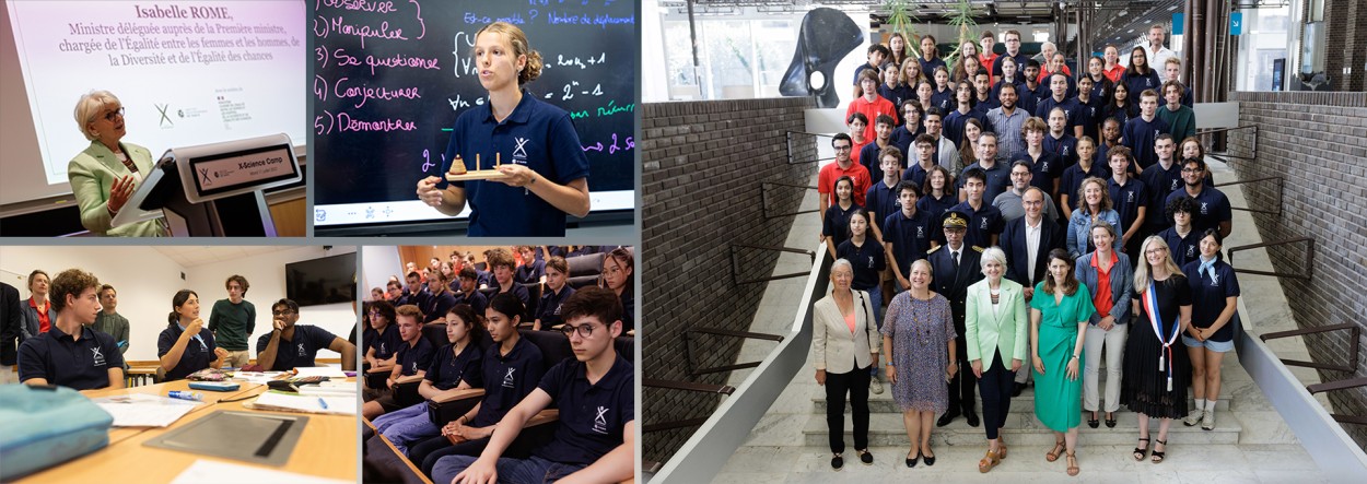 X-Science Camp : 40 lycéennes et lycéens en immersion à l’X