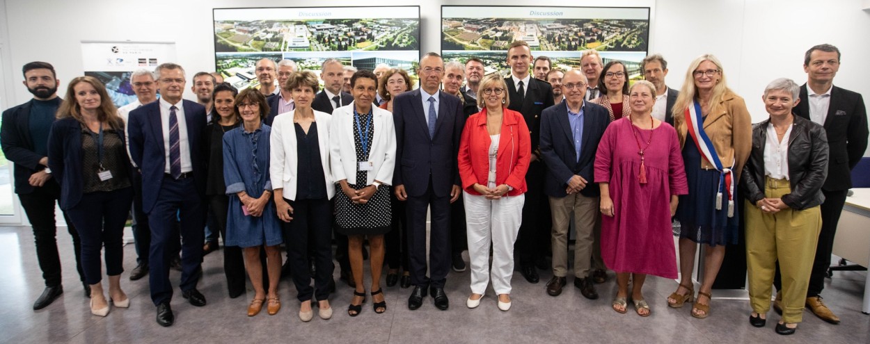 Sylvie Retailleau en visite à l’X sur les avancées d’IP Paris 