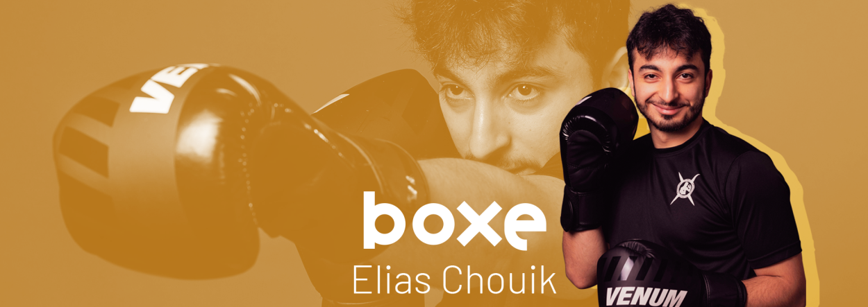 Série Sports à l'X - Elias Chouik, X22, section boxe