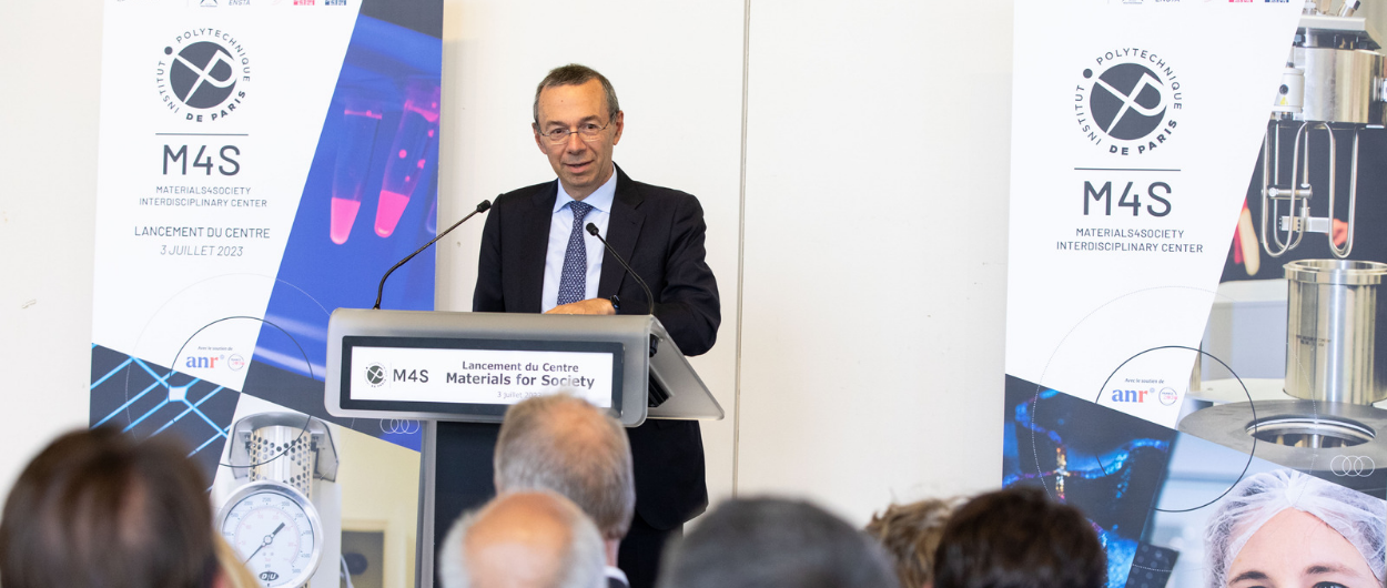 L’Institut Polytechnique de Paris crée M4S Centre Interdisciplinaire pour la Science des Matériaux 