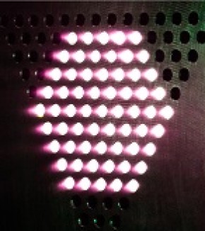 Les premiers pixels laser
