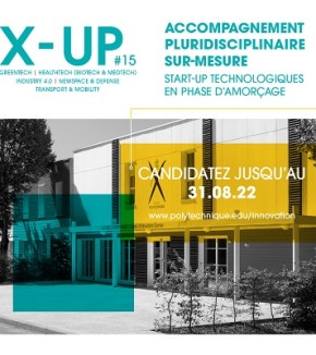 X-Up : Candidatures ouvertes pour la prochaine promo de l’incubateur TECH de l’X 