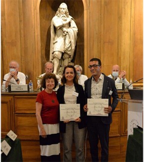 Hamed Merdji and Marta Fajardo recognised for their research collaboration