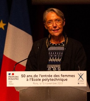 French Prime Minister closes the ceremonies marking the 50th anniversary of women entering at École Polytechnique 