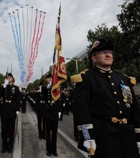 L'X at the Bastille Day 2023 parade, an ever-strong link with the Armed Forces