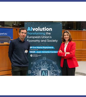 Researchers of l’X co-organize a conference on AI at the European Parliament