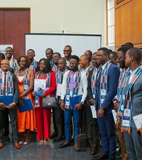 Remise de diplôme de la première promotion du Mastère ETRE en Côte d’Ivoire