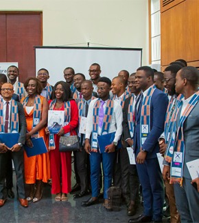 Graduation of the first class of the Specialized Master's program ETRE in Ivory Coast