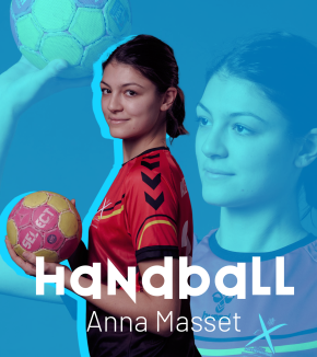 Série Sports à l'X - Anna Masset X22, section handball