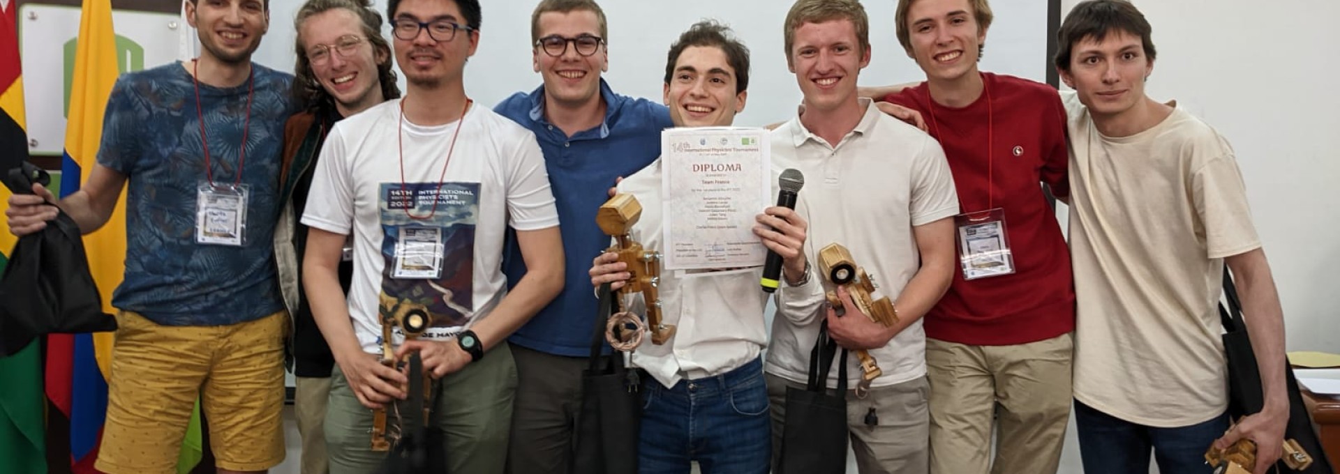 Une équipe de l'X remporte le Tournoi international de physique 2022