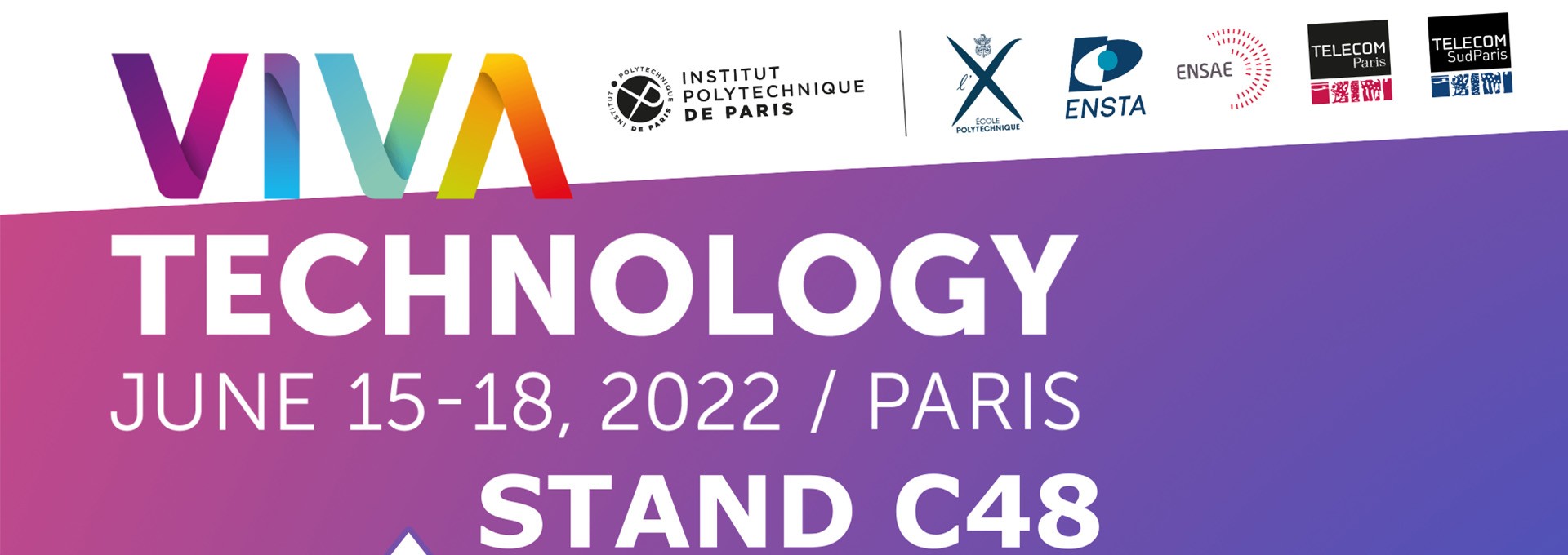 Huit start-up de l’X avec IP Paris au Salon VivaTech 2022