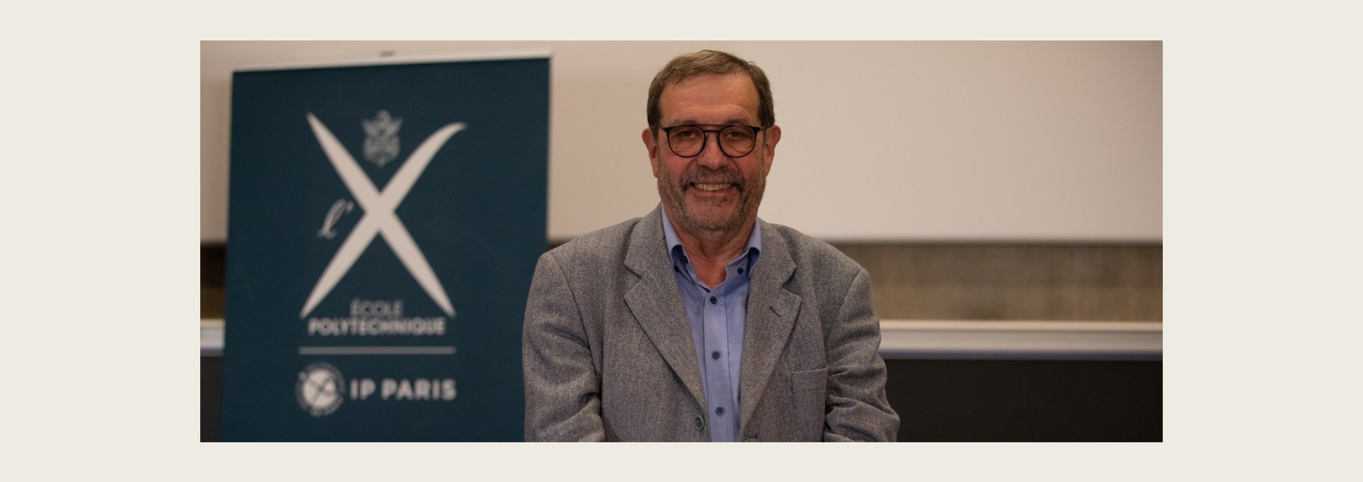 Alain Aspect, professeur à l’X, co-lauréat du Prix Nobel de Physique 2022