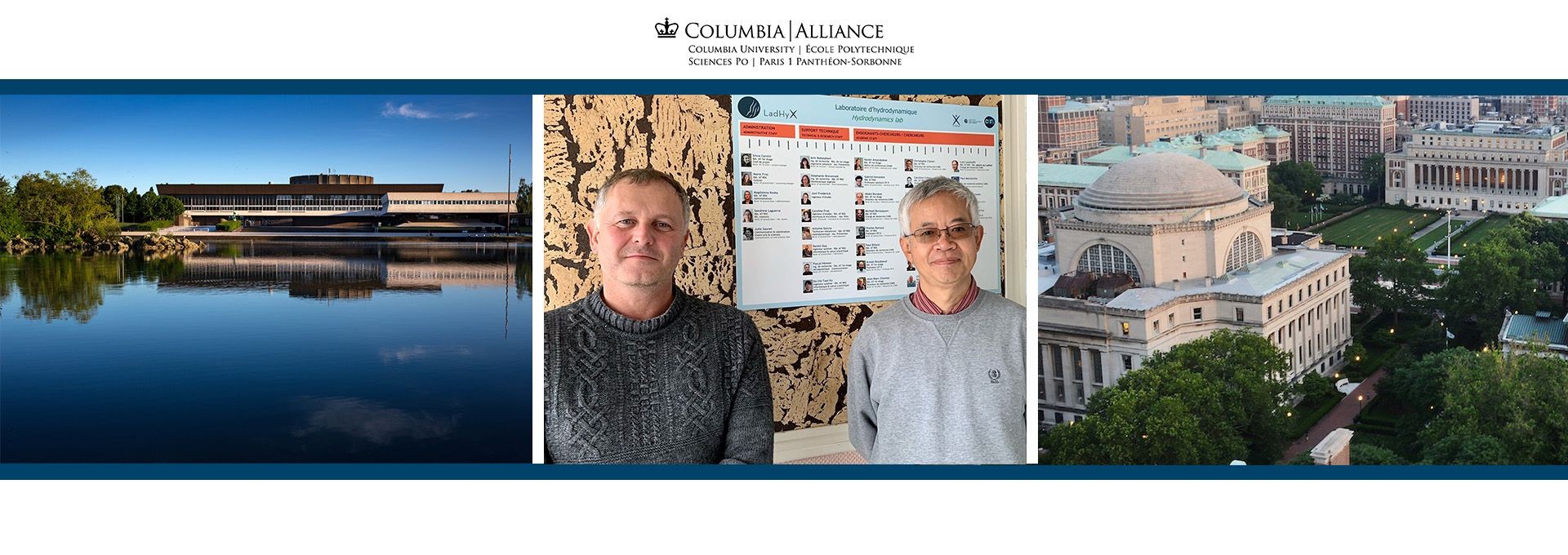 Echange fructueux pour deux professeurs invités à Columbia et à l’X avec Alliance