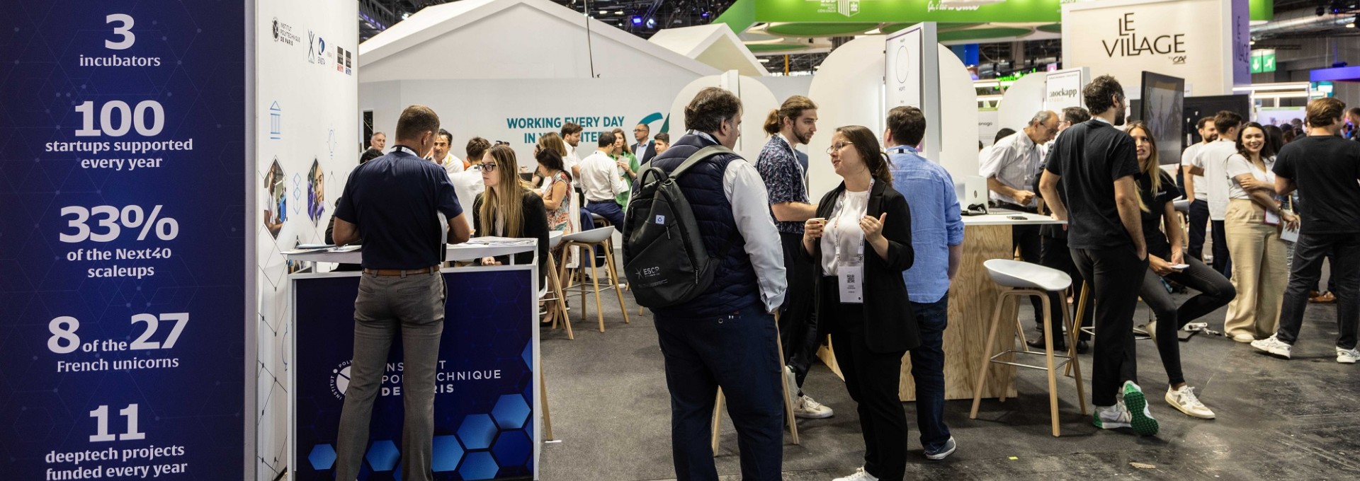 Les start-up de l’X au Salon VivaTech 2023