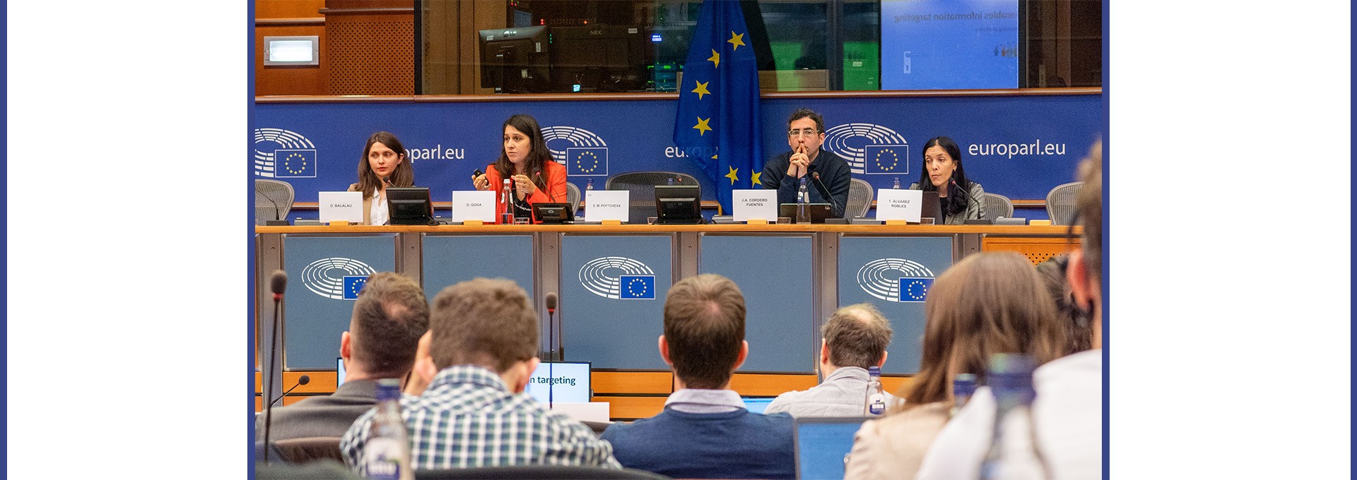 Researchers of l’X co-organize a conference on AI at the European Parliament