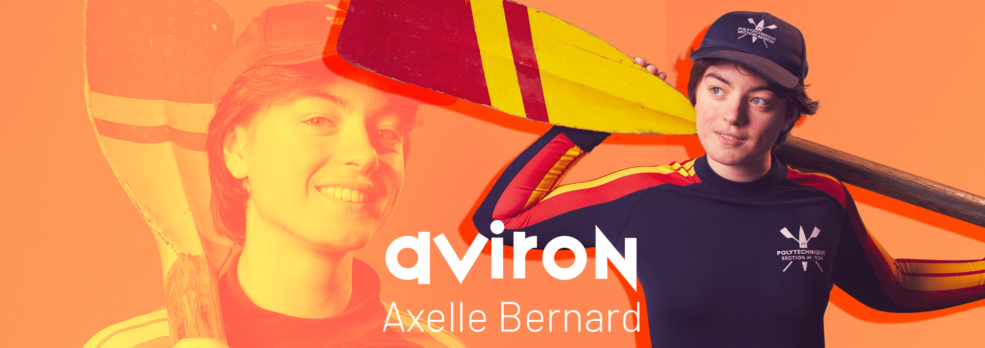 Série Sports à l'X - Axelle Bernard, X21, section aviron