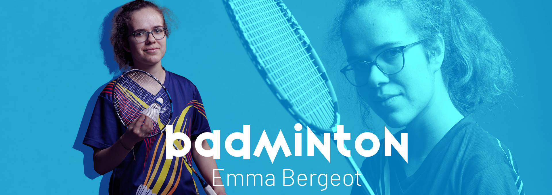 Série Sports à l'X - Emma Bergeot, X22, section badminton